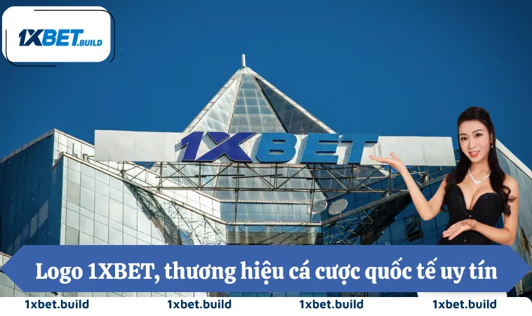 Logo 1XBET, thương hiệu cá cược quốc tế uy tín