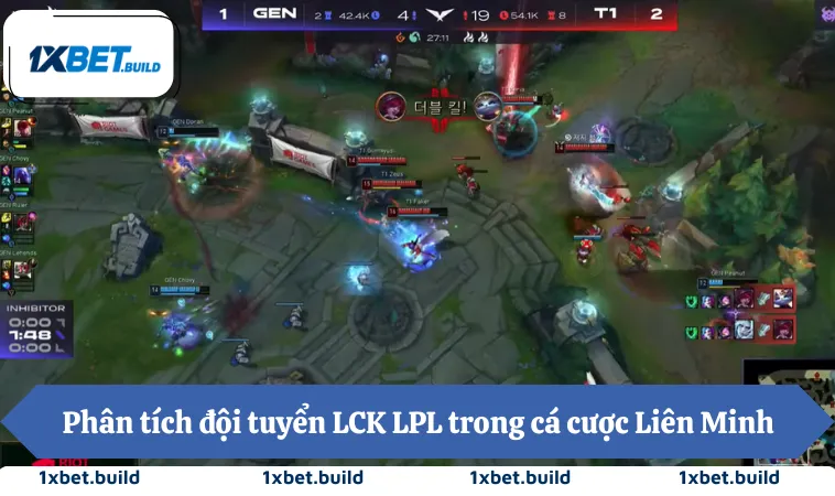 Phân tích đội tuyển LCK LPL trong cá cược Liên Minh